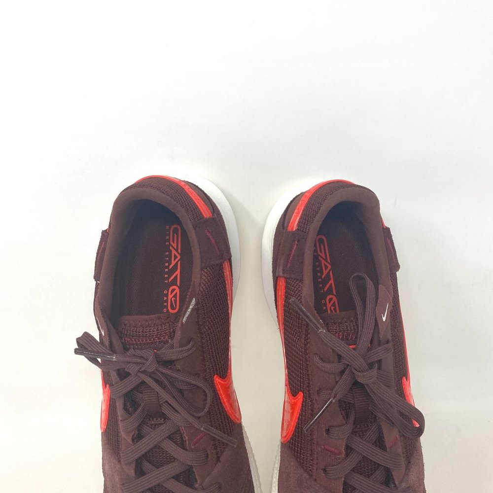 💖MEGA SALE💖NIKE Women  8 DC8466 266 STREETGATO Bronze Eclipse Bright Crimson - Picture 6 of 10